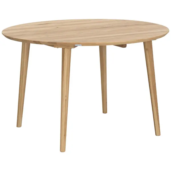 Masă din lemn, 120/120/75 cm,