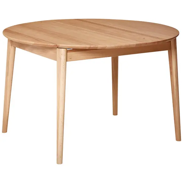 Masă din lemn, 120-165/120/75 cm,