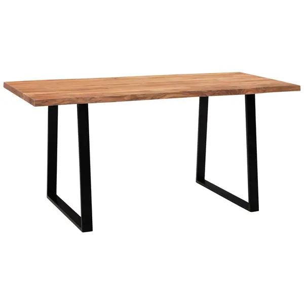 Masă din lemn, 120/60/76 cm,