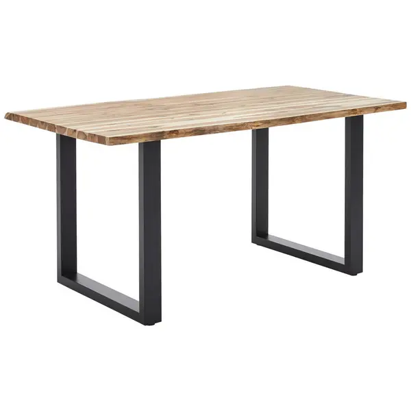 Masă din lemn, 160/90/76 cm,