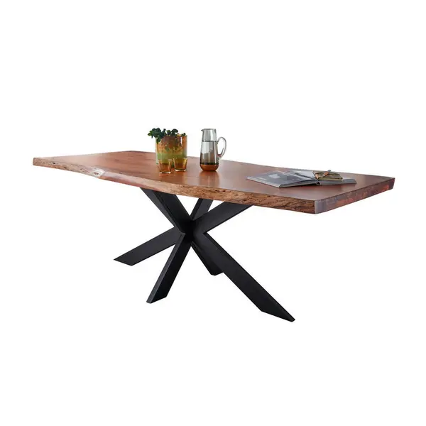 Masă din lemn, 200/100/76 cm,