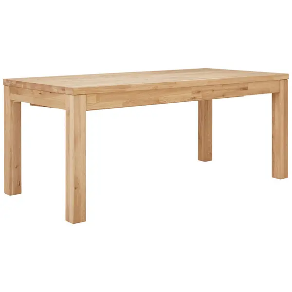 Masă din lemn, 200-300/100/75 cm,