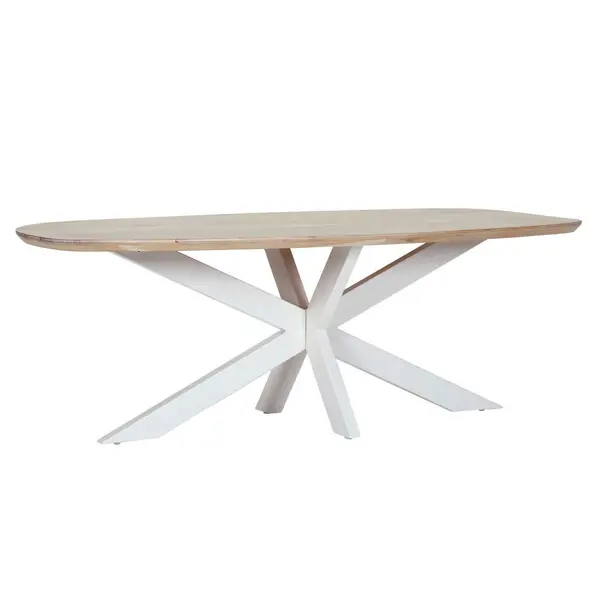 Masă din lemn, 220/100/77 cm,