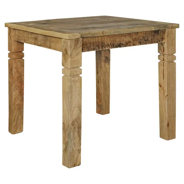 Masă din lemn, 80/80/76 cm,