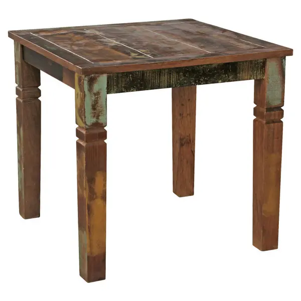 Masă din lemn, 80/80/76 cm,