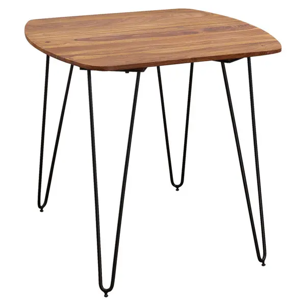 Masă din lemn, 80/80/76 cm,