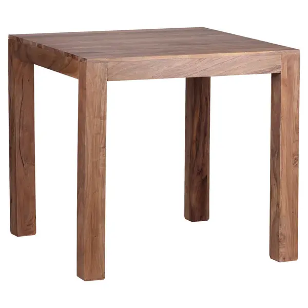 Masă din lemn, 80/80/76 cm,