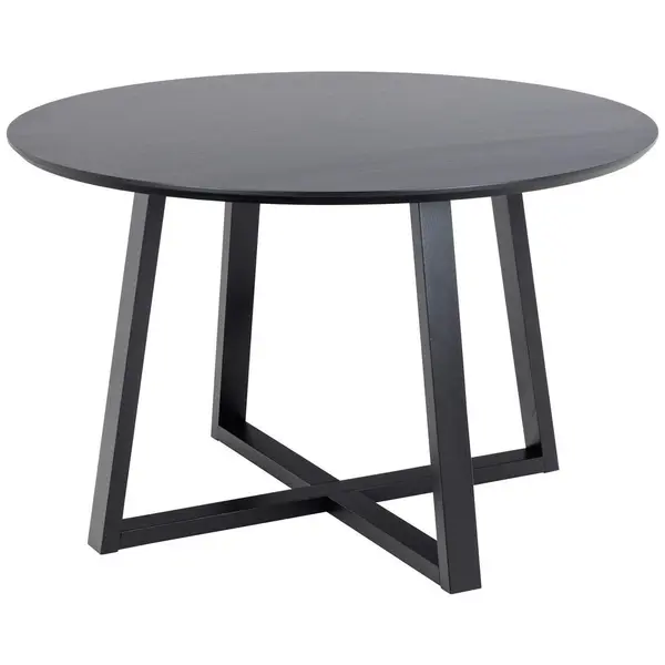Masă din lemn, material pe bază de lemn, 120/120/75 cm,
