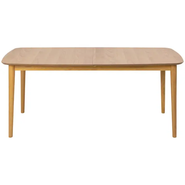 Masă din lemn, material pe bază de lemn, 180-219/90/75 cm,
