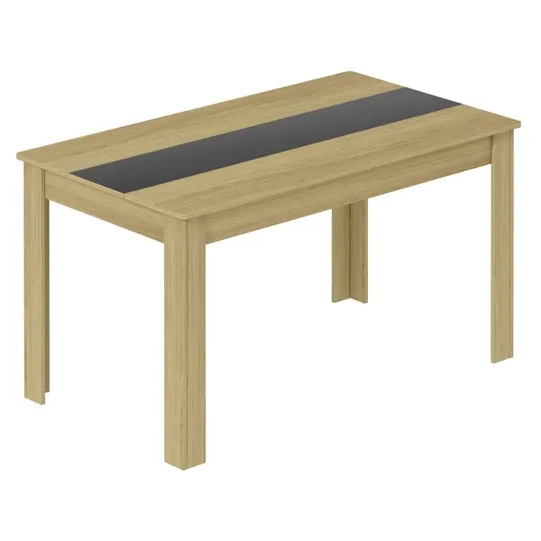 Masă din material pe bază de lemn, 115/80/75 cm,