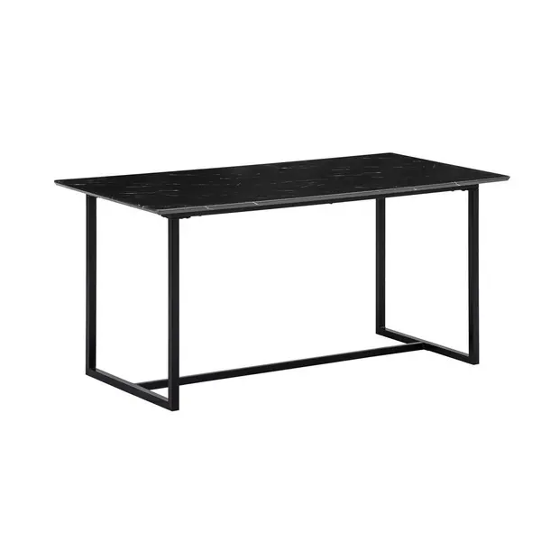 Masă din material pe bază de lemn, 120/60/76 cm,