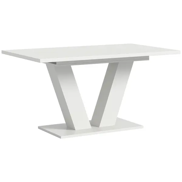 Masă din material pe bază de lemn, 150-190/90/76 cm,