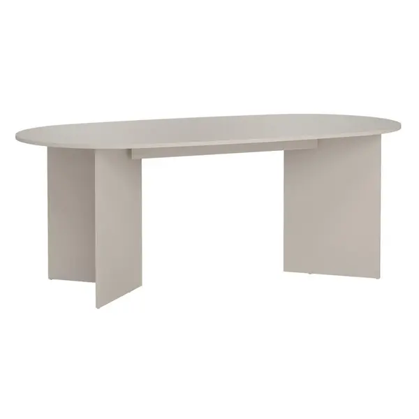 Masă din material pe bază de lemn, 200/100/76 cm,