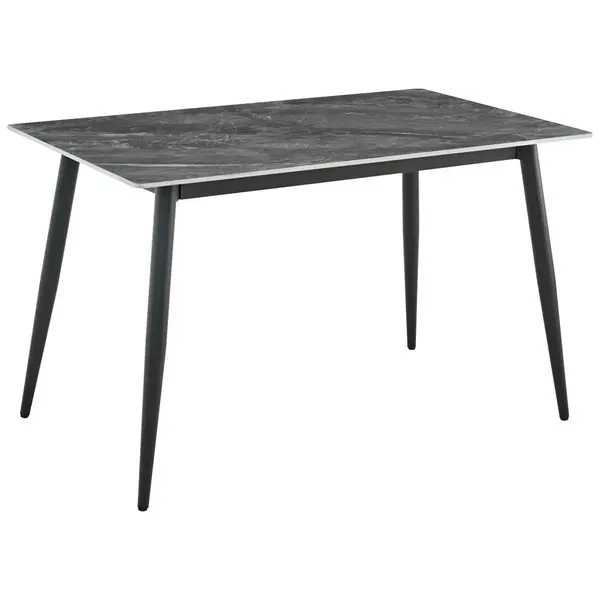 Masă din metal, 120/75/75 cm,