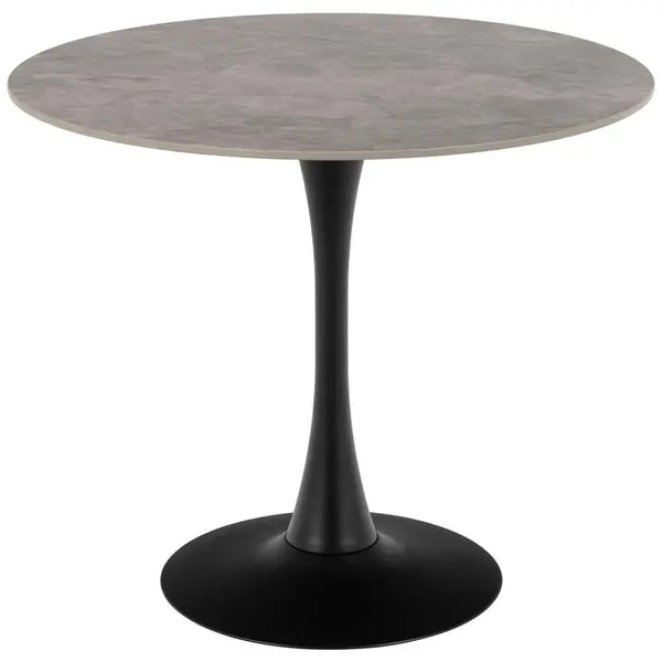 Masă din metal, ceramică, 90/90/75 cm,
