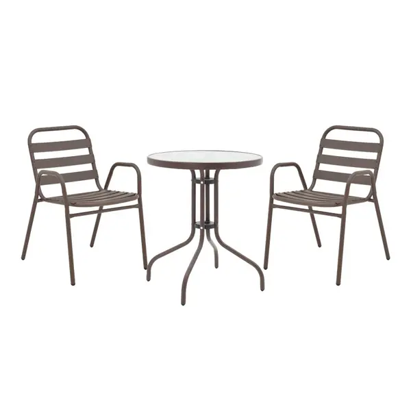 Masa dining Watson-Sussie, Pako World, Maro, 60x60x70 cm