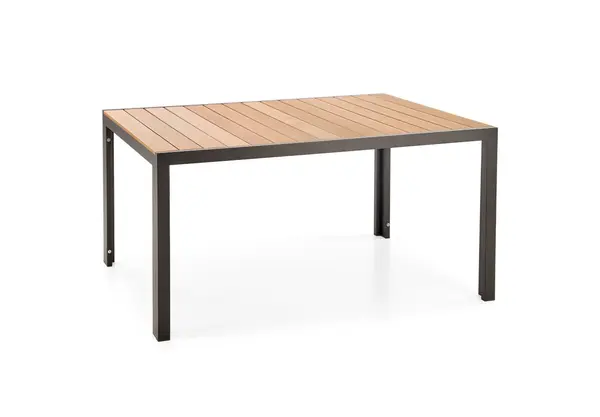 Masa dreptunghiulara Fierro maro/negru L150 cm