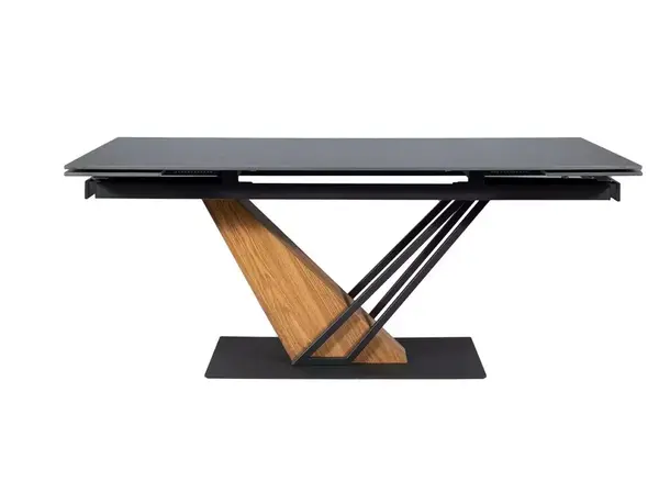 Masa extensibila ADRIGAL CERAMIC 160(220) x 90 CM - Negru