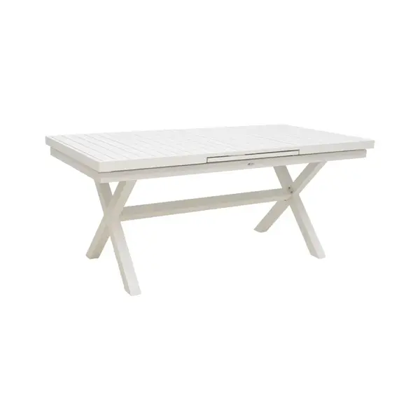 Masa extensibila Dagyn pakoworld alb, aluminiu, 180-240x90x76cm Masă extensibilă Dagyn pakoworld alb, aluminiu, 180-240x90x76 cm