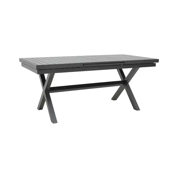 Masa extensibila Dagyn pakoworld gri inchis aluminiu 180-240x90x76cm Masa extensibilă Dagyn pakoworld gri închis din aluminiu 180-240x90x76 cm