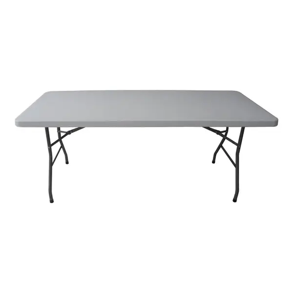 Masa extensibila de gradina, Preventa, Alb, 180x74x74 cm