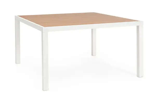 Masa extensibila HILIJA 136X136 CM - Alb