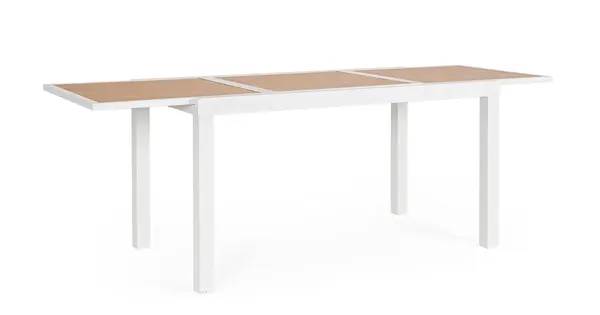 Masa extensibila HILIJA 140(210)x77 CM - Alb