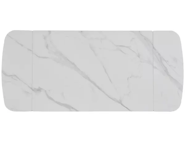 Masa extensibila SANTAS CERAMIC 120(180) x 80 CM - Alb