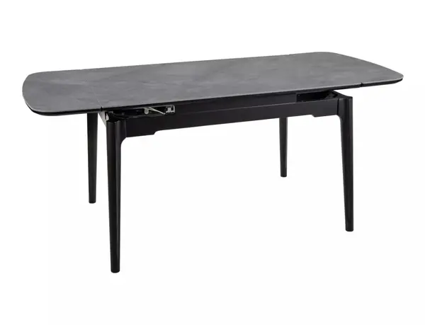 Masa extensibila Sento gri/negru L120-180xl80 cm