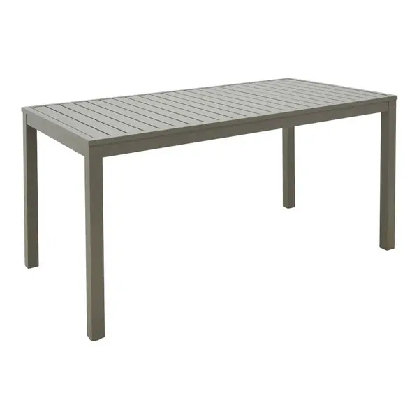Masa Kliton, Pako World, Aluminiu, Sampanie, 150x80x74 cm