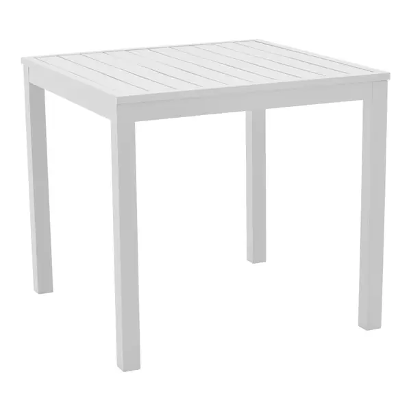 Masa Kliton pakoworld aluminiu alb 80x80x74 cm Masa Kliton pakoworld aluminiu alb 80x80x74 cm