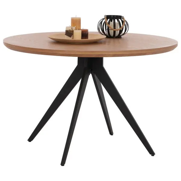 Masa LIRYN MDF Ø120 CM - Lemn / Ø120cm