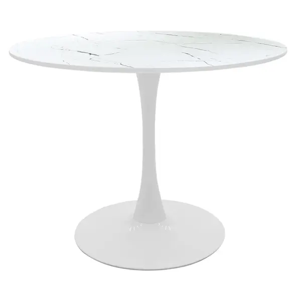 Masa living Balou Pako World Alb 120x120x75 cm
