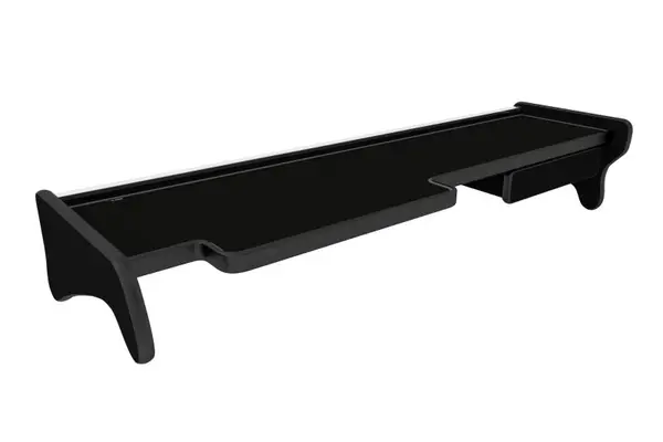 Masa lunga bord camion compatibila cu MAN TGA wide cabIN (XXL) (01.2000-12.2010), Negru cu cusatura gri