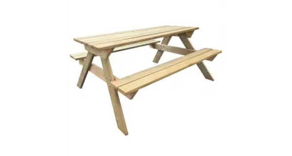 Masa picnic din lemn 150 x 135 x 71,5 cm