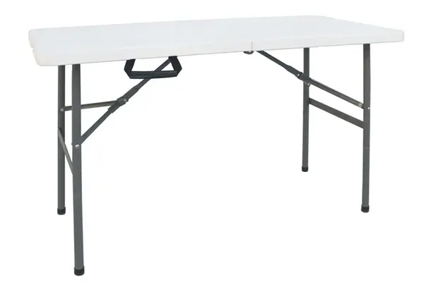 Masa pliabila pentru catering tip valiza Rodeo pakoworld cu schelet metalic, culoare alb, 122x60x74 cm. Masă pliabilă pentru catering tip valiză Rodeo pakoworld cu schelet metalic, culoare alb, 122x60x74 cm.