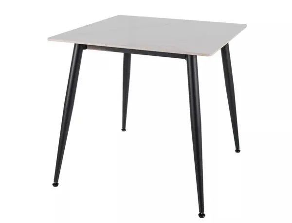 Masa Rion alb/negru L80xl80 cm