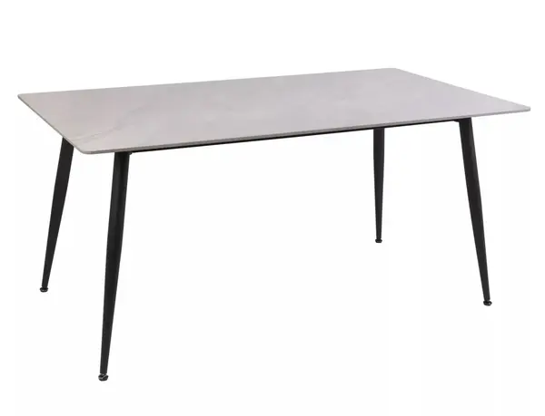 Masa Rion gri/negru L160x90 cm