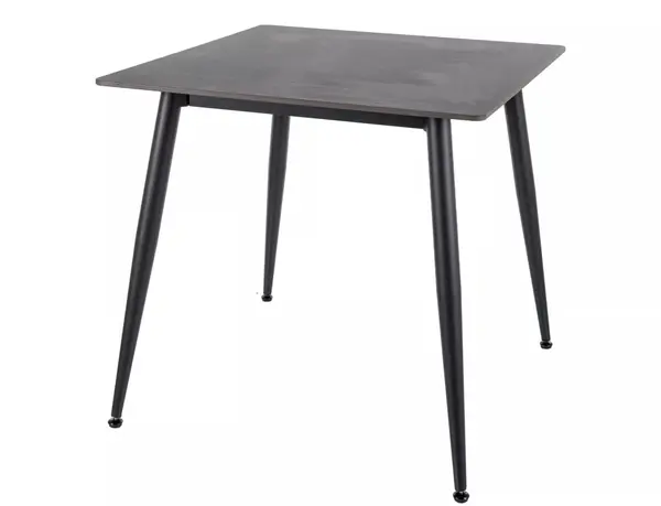 Masa Rion neagra L80xl80 cm