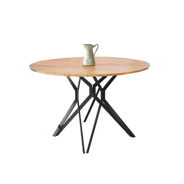 Masa rotunda metal + MDF Pixel 2 - d 120 x h 76 cm