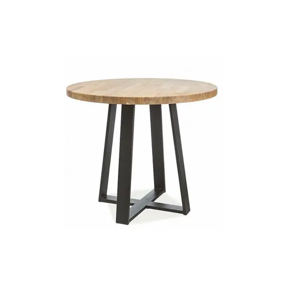 Masa rotunda Vasco stejar - d 90 x h 78 cm