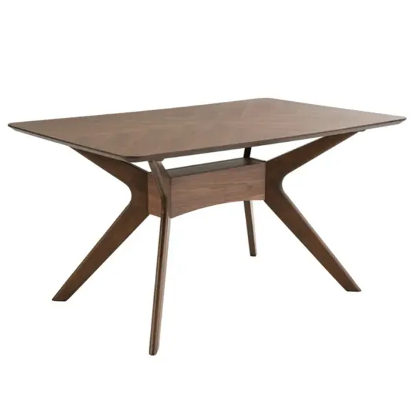 Masa RUOTA WALNUT 140 x 90 CM - Maro / 140x90cm