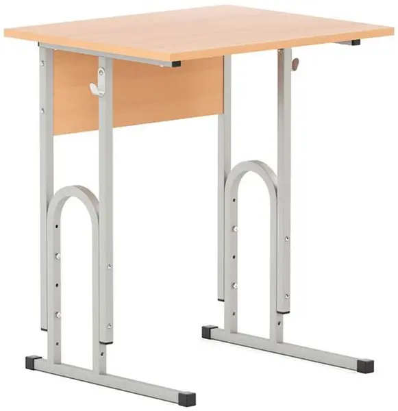 Masă școlară Nowy Styl Group E-174 - Alu, individuală