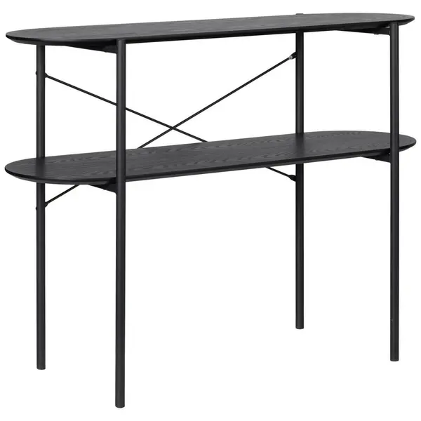 Masă Tip Consolă din lemn, metal, material pe bază de lemn, 99,5/75,5/35,5 cm