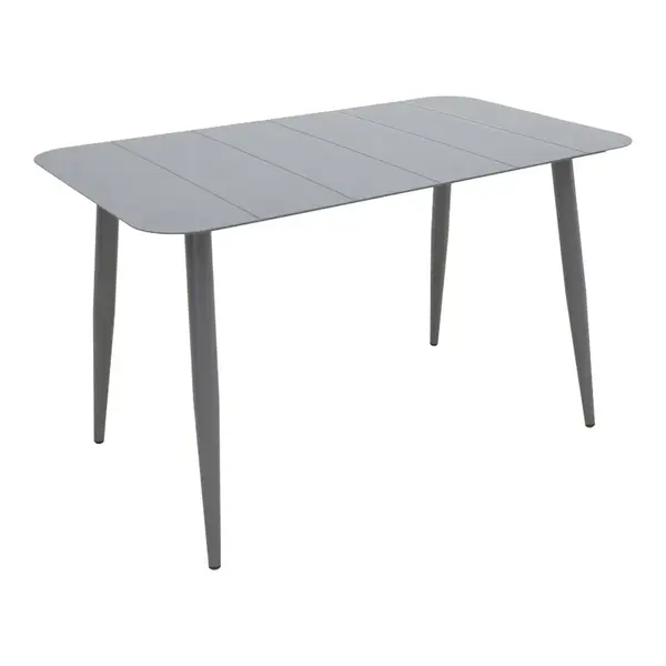 Masa Vista Pakoworld din aluminiu, nuanta antracit, 150x80x72cm Masa Vista Pakoworld din aluminiu, nuanță antracit, 150x80x72cm