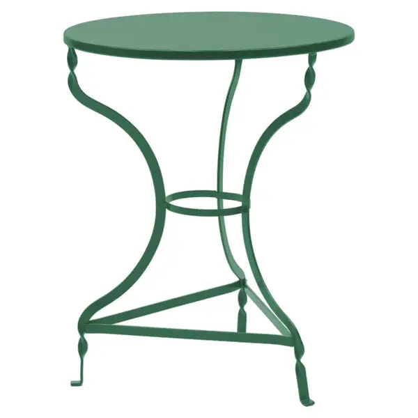 Masa Zappeion Table Noah pakoworld verde metalizat D58x72cm Masa Zappeion Table Noah pakoworld verde metalizat D58x72cm