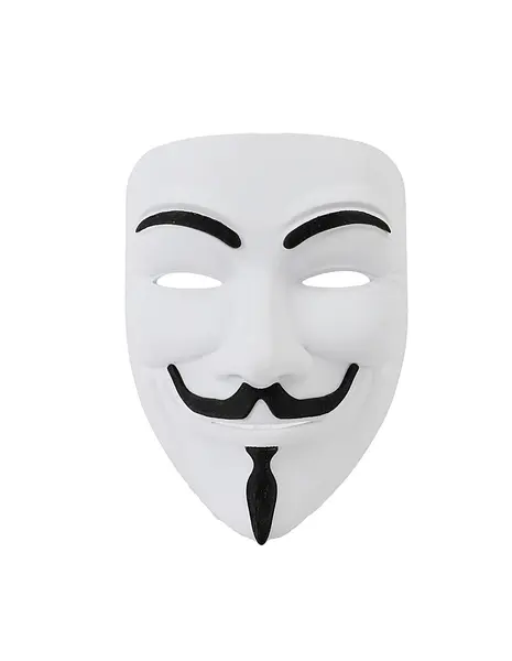Masca Anonymous (hacker group) Halloween, material rezistent, gros, PLA