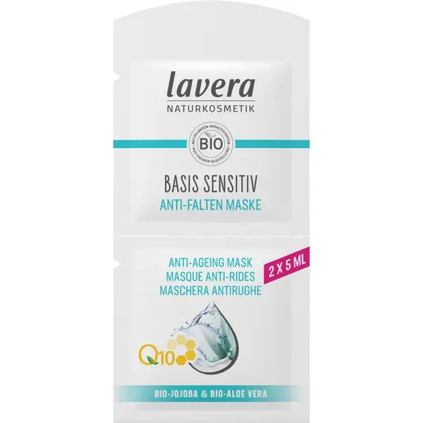 Masca antirid cu coenzima Q10 jojoba bio si aloe vera bio - 10 ml