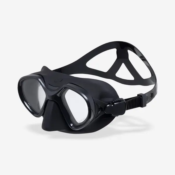 Mască apnee+activități sportive submarine anti-aburire Volum mic500Dual Iv Negru