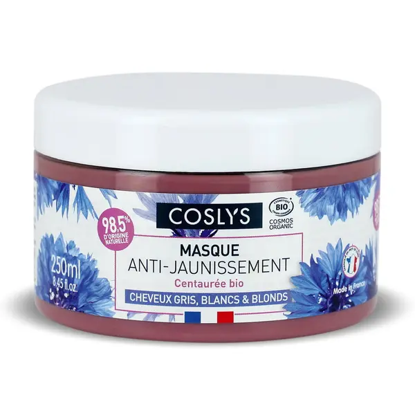 Masca Bio Anti Ingalbenire pentru Par Alb, Gri sau Blond, cu Extract de Albastrele 250ml